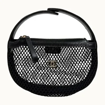 Pouch Chanel Mini Round Mesh