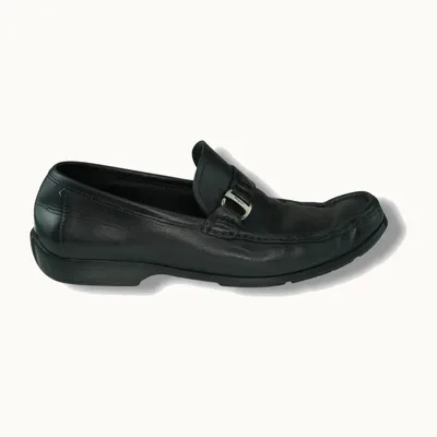 Salvatore Ferragamo Men Leather Loafers