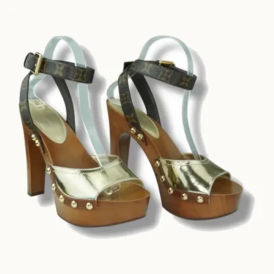 Louis Vuitton Monogram Canopy Clog Sandals