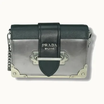 Prada Cahier Leather Bag