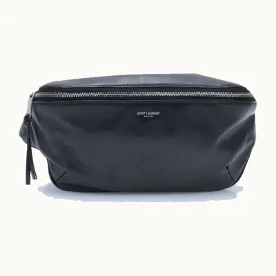 Cangurera Saint Laurent Negra