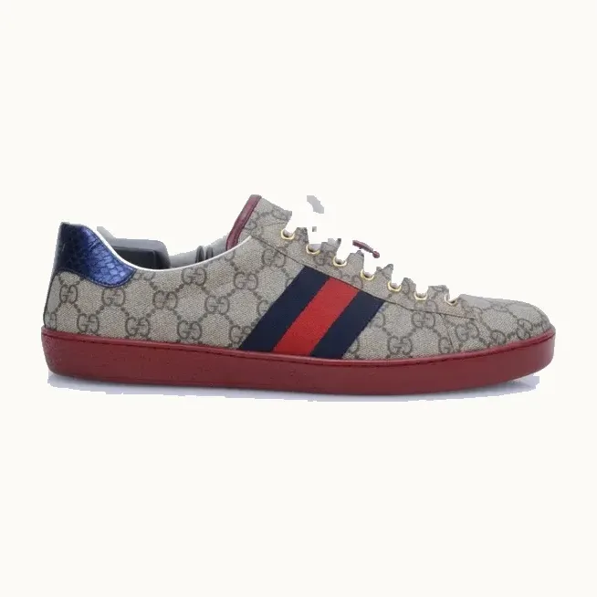 Gucci Ace GG Supreme Sneakers, Size 44