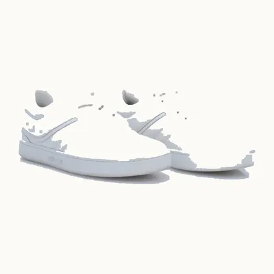Céline Block Sneakers White, Size 36