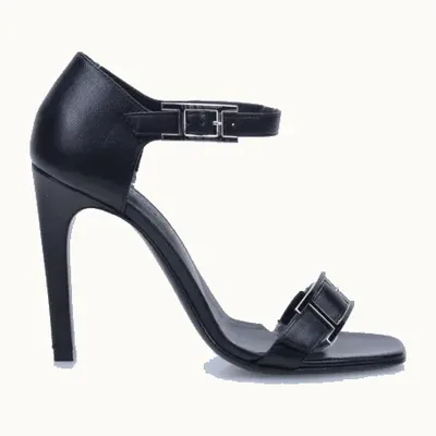 Hermès Judy Sandals Black, Size 36