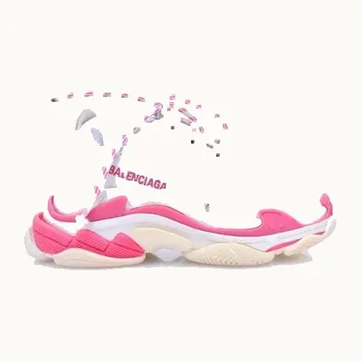 Balenciaga Triple Kids Sneakers White, Size 26