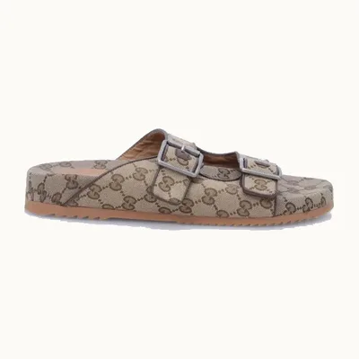 Sandalias Gucci GG Canvas, Talla 40