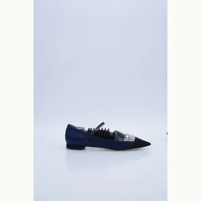 Zapatos Miu Miu Mary Jane Azules, Talla 37