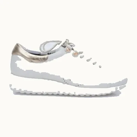 Salvatore Ferragamo Ninfa Shoes White, Size 36.5