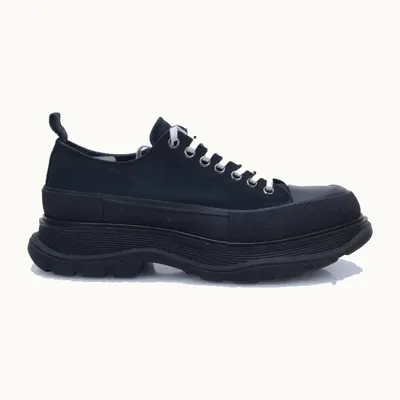 Zapatos Alexander McQueen Tread Slick Negros, Talla 44