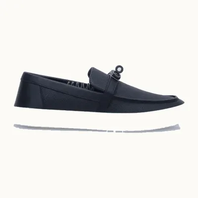 Hermès Game Matte Shoes Black, Size 38