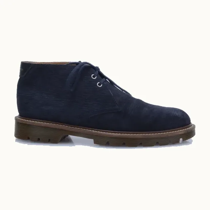 Zapatos Louis Vuitton Desert Mid Azules, Talla 41