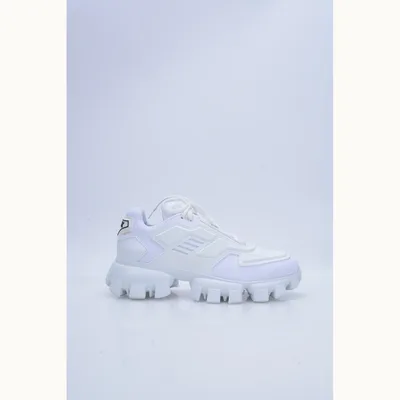 Zapatos Prada Cloudbust Thunder Blancos, Talla 41