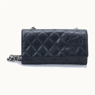 Bolsa Crossbody Chanel Classic Flap Timeless WOC Negra