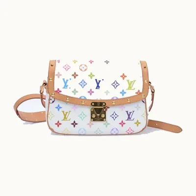 Bolsa Crossbody Louis Vuitton Sologne Multicolore Blanca, Talla M