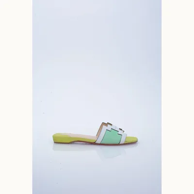 Christian Louboutin Hao Slides Multicolor, Size 37.5