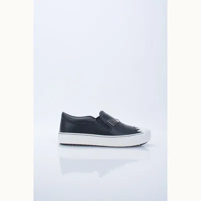 Slip On Fendi Monster Negro, Talla 39