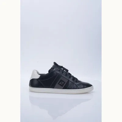 Zapatos Fendi Ff Negros, Talla 42