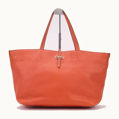 Bolsa Salvatore Ferragamo Pebbled Naranja