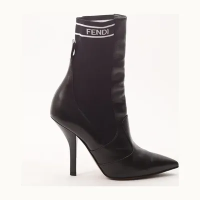 Botines Fendi Rockoko Negros