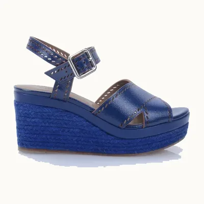 Hermès Espadrilles Blue, Size 36