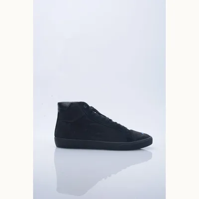 Saint Laurent Court Classic Canvas Ht Sneakers Black