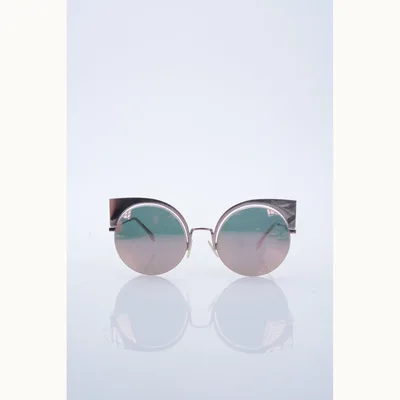 Fendi Eyeshine Cat Eye Sunglasses Pink