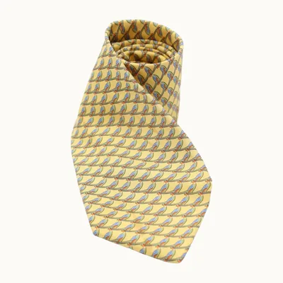 Corbata Salvatore Ferragamo Aves, Muy bueno, KV-3263