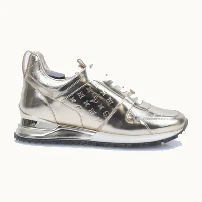 Tenis Louis Vuitton Run Away Dorados, Talla 35