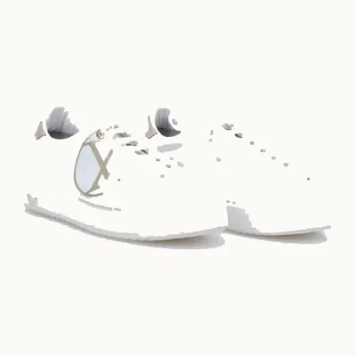 Tenis Louis Vuitton Time Out Blancos, Talla 39.5