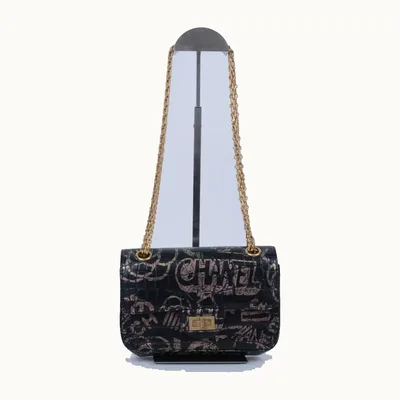 Bolsa Chanel Classic Flap Reissue 2.55 Mini Ltd Negra