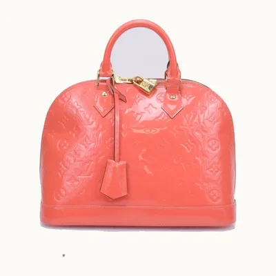 Bolsa Louis Vuitton Alma PM Vernis Naranja