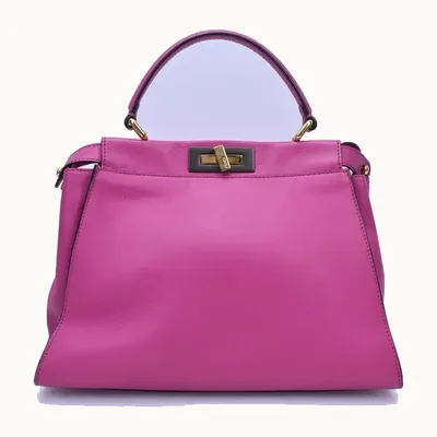 Bolsa Fendi Peekaboo Medium Rosa