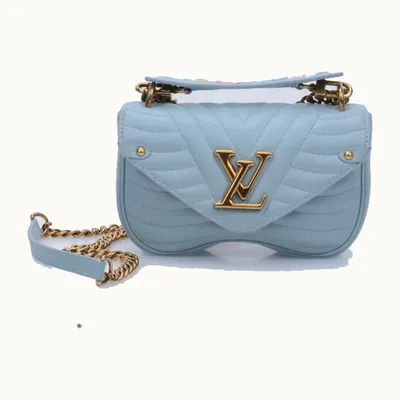 Bolsa Louis Vuitton New Wave Chain PM Azul