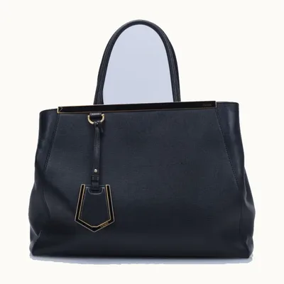 Bolsa Fendi 2Jours Medium Negra, Bueno