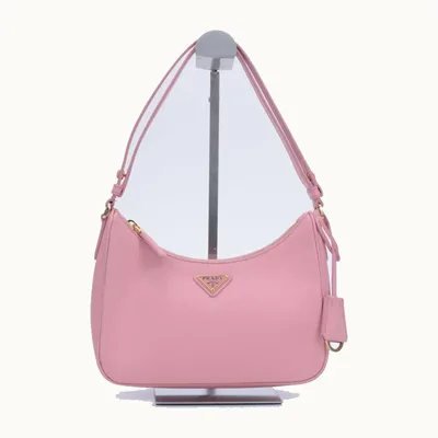 Prada Re-Edition 2000 Mini Saffiano Handbag Pink