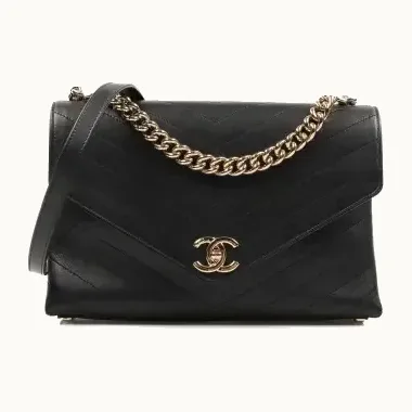 Bolsa Chanel Envelope Chevron