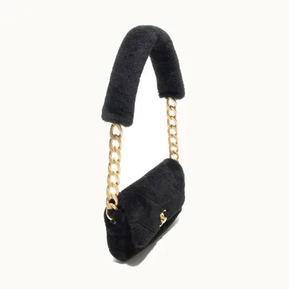 Bolsa Chanel Small Shearling Chunky
