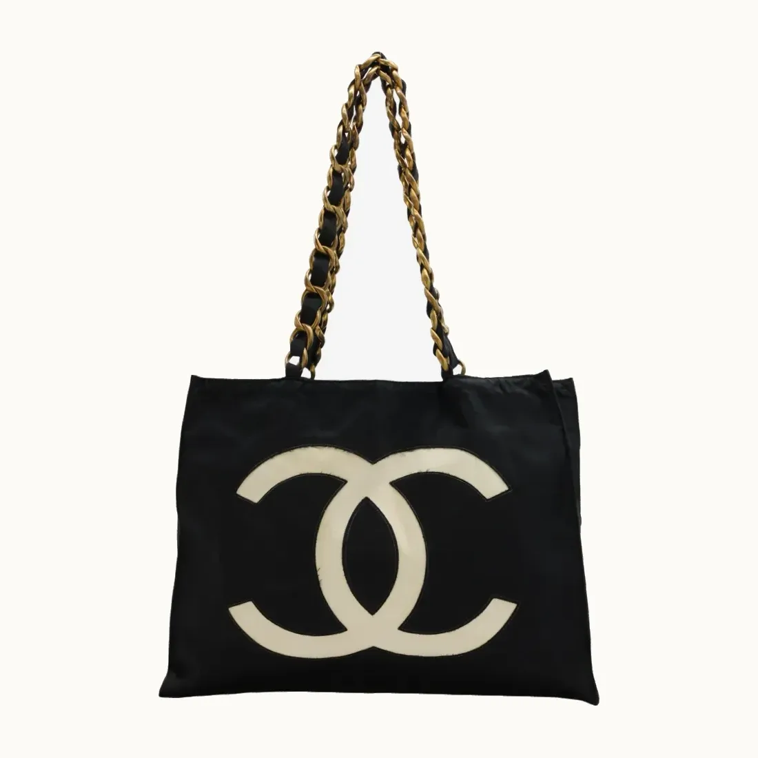 Bolso Chanel Vintage Tote Nylon CC 1991 - 1994