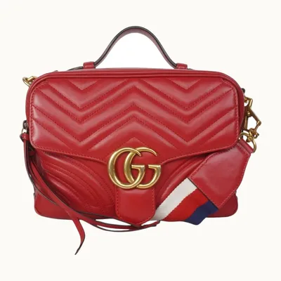 Bolsa Gucci Marmont GG Zip