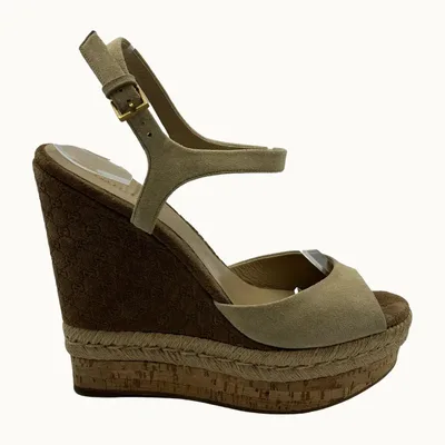 Alpargatas Gucci, Talla 37, Excelente, KV-5061