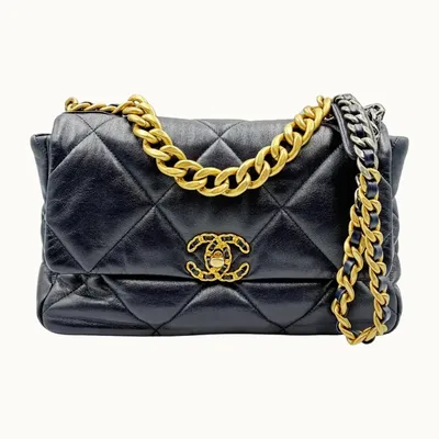 Chanel 19 Handbag, Excellent, KV-5115