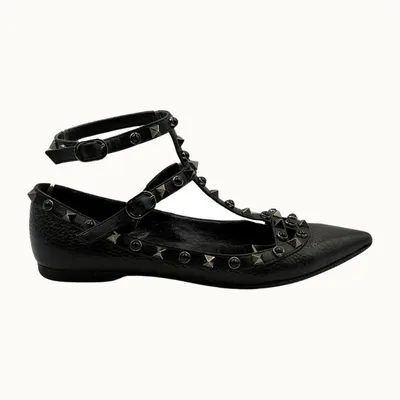 Flats Valentino Garavani, Talla 36, Excelente, KV-5174