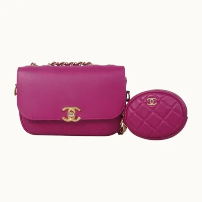 Bolsa Crossbody Chanel Multi Pouching