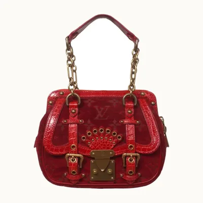Bolsa Louis Vuitton Velours Alligator Gracie PM