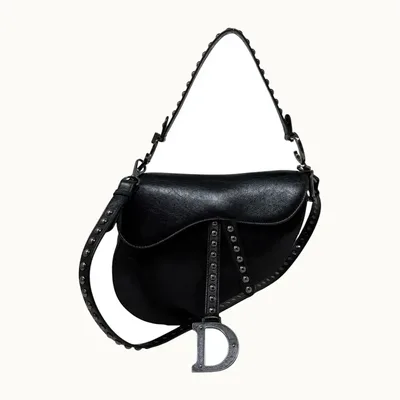 Bolsa Saddle Dior Negra