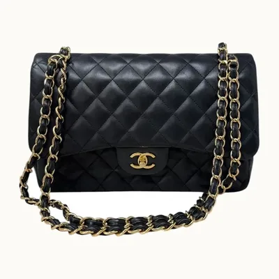 Bolsa Chanel Clásica Jumbo Lambskin, Correcto