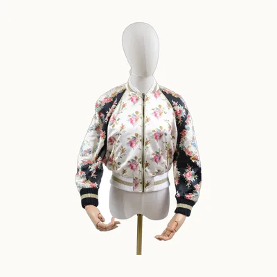 Gucci Chamarras Guccification Estampado, Talla S