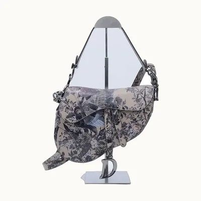 Bolsa Saddle Dior Ltd Ed 22 Jardin Taupe