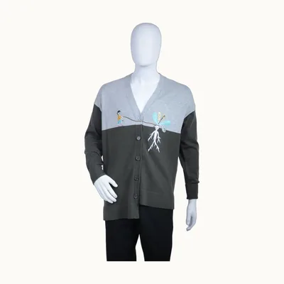 Loewe Embroidered Suna Fujita Gris, Talla S