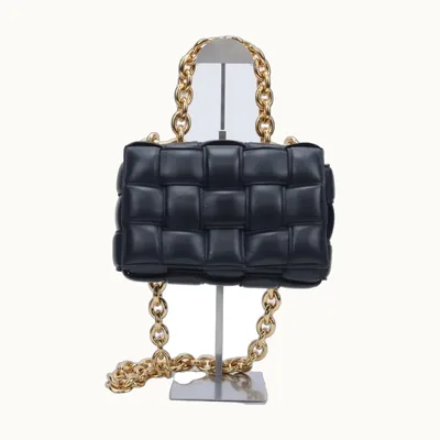 Bolsa Bottega Veneta Chain Cassette Negra